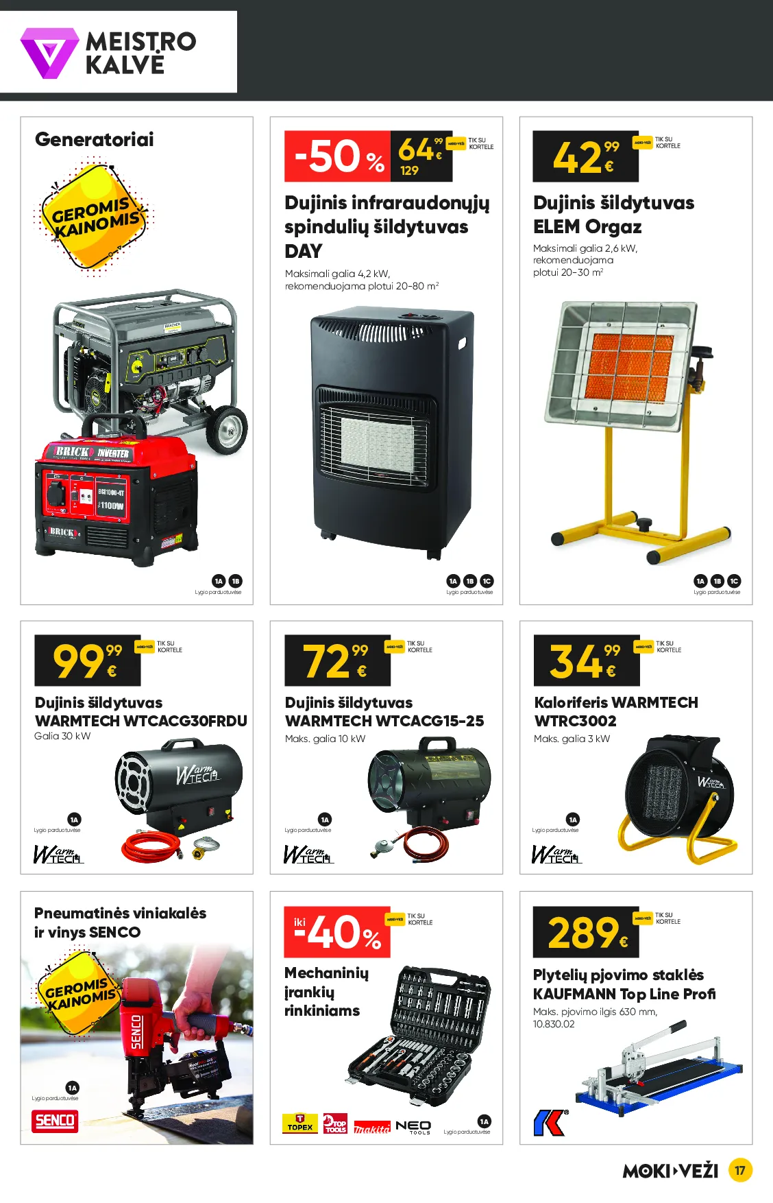 Moki veži leidinys – 17 psl.