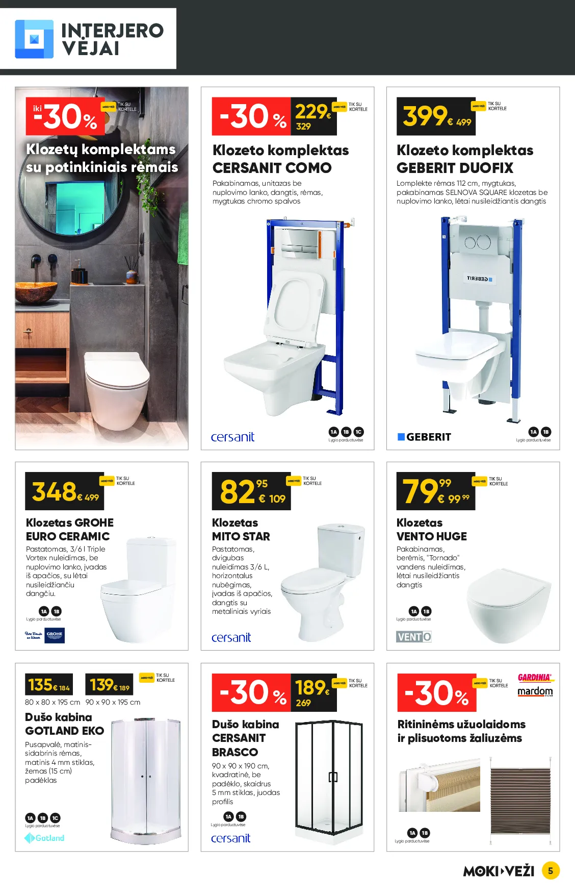 Moki veži leidinys – 5 psl.