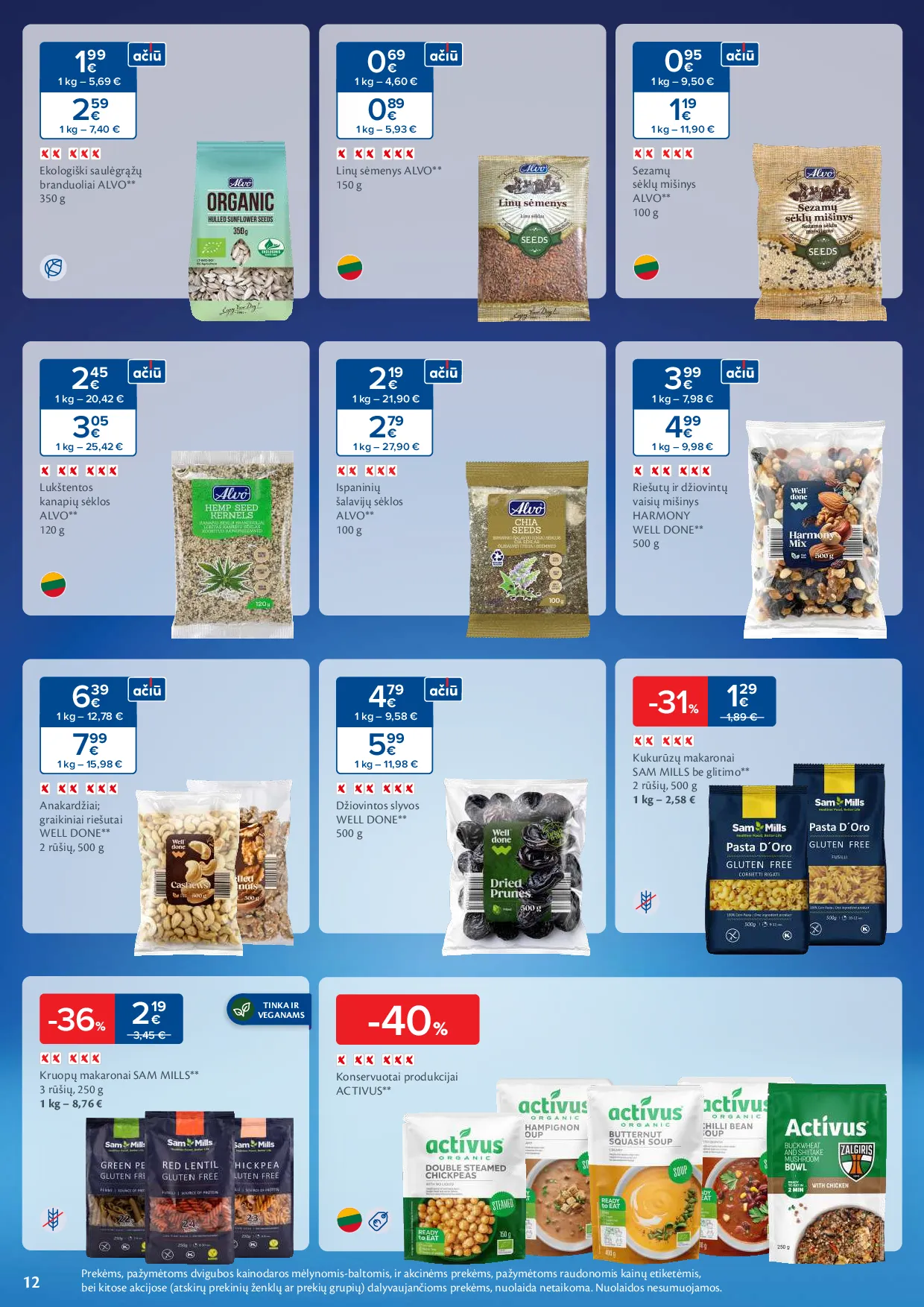 Maxima sveikuolių mėnuo – 12 psl.