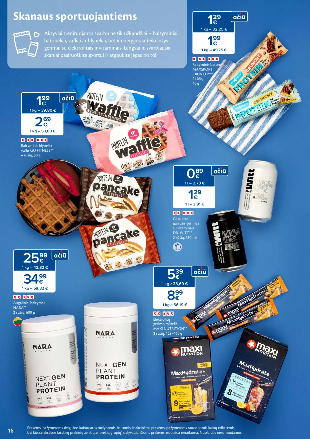 Maxima sveikuolių mėnuo – 16 psl.