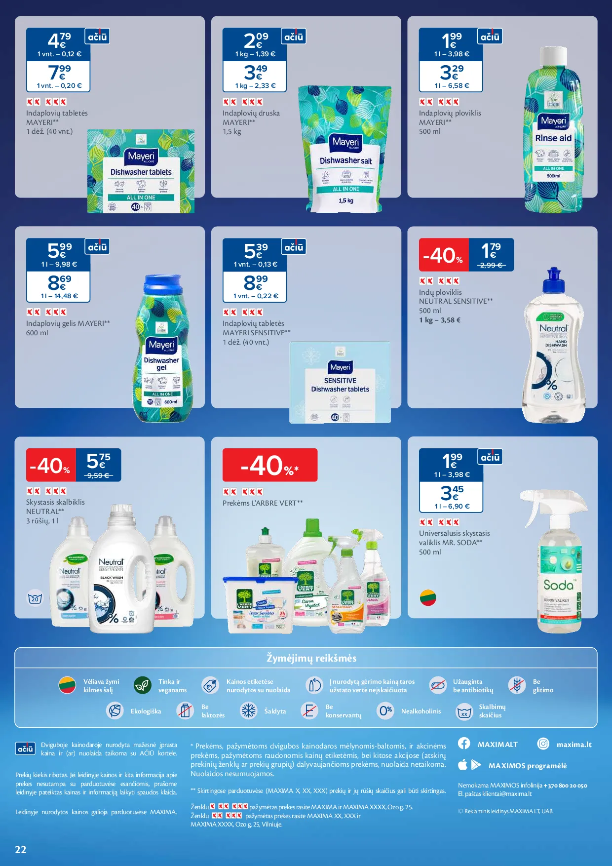 Maxima sveikuolių mėnuo – 22 psl.