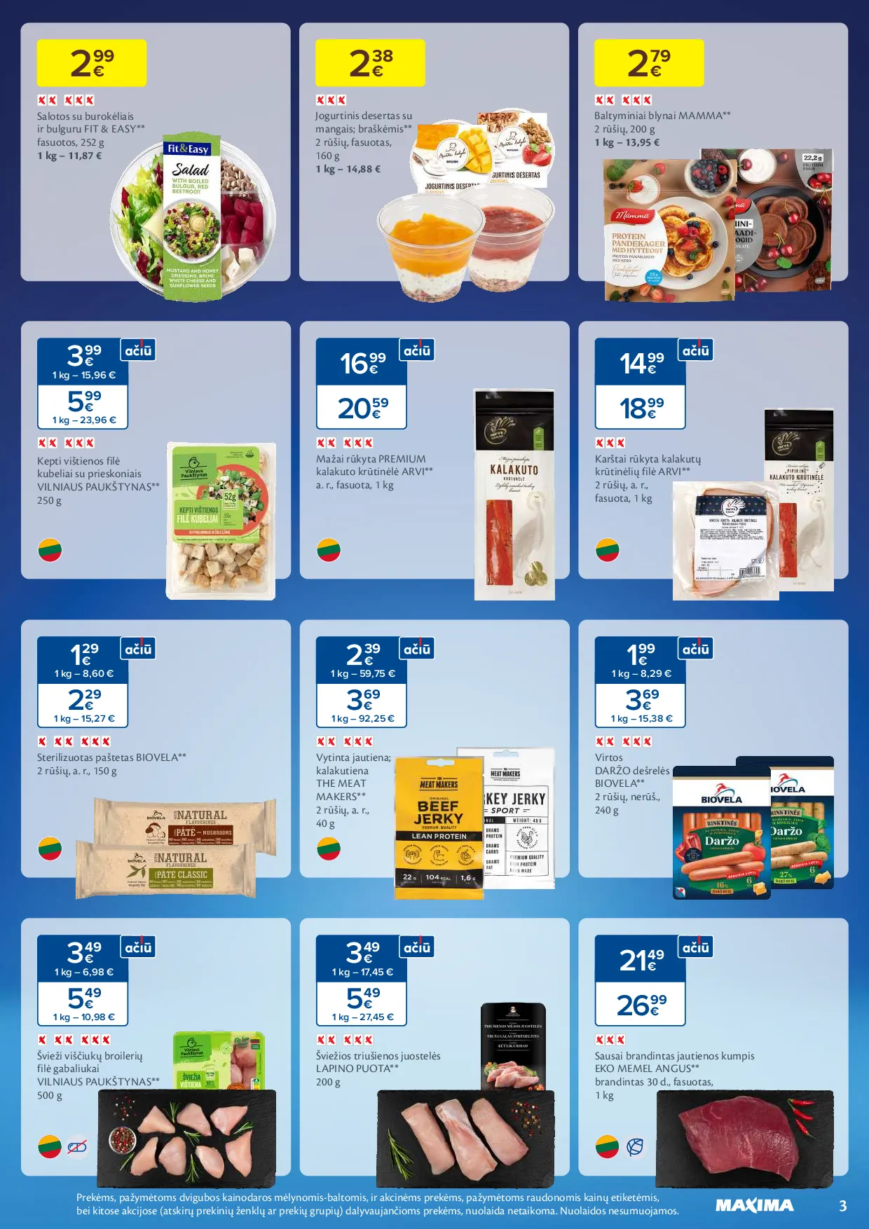 Maxima sveikuolių mėnuo – 3 psl.