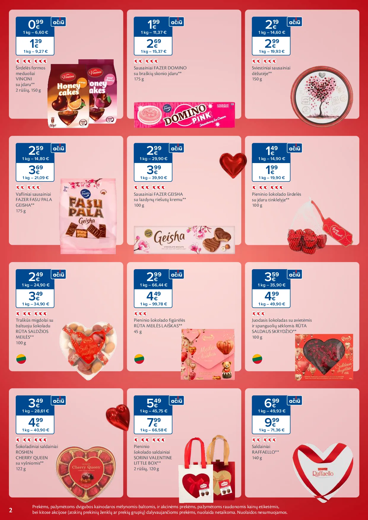 Maxima valentino mėnuo – 2 psl.