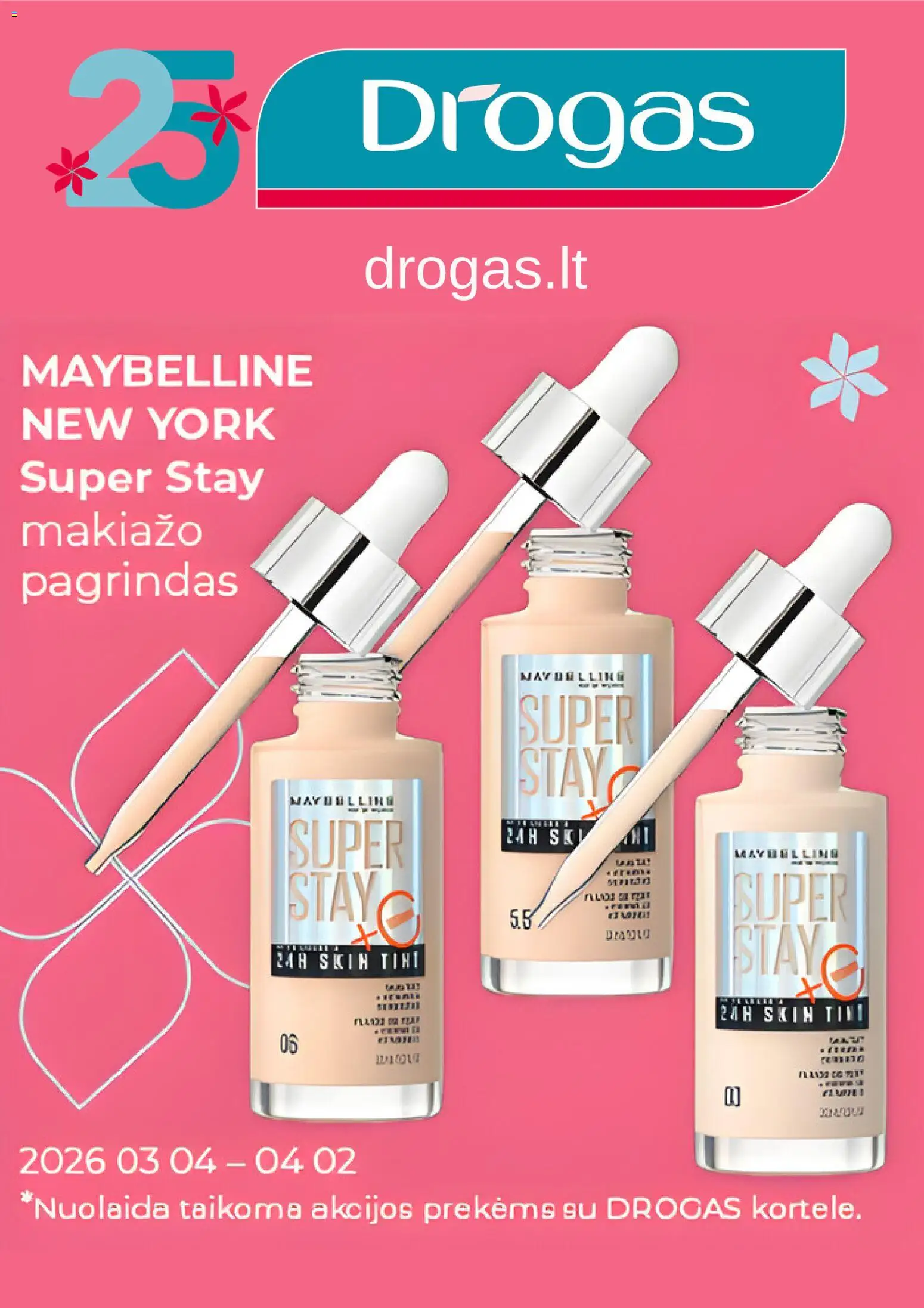 Drogas leidinys – 1 psl.