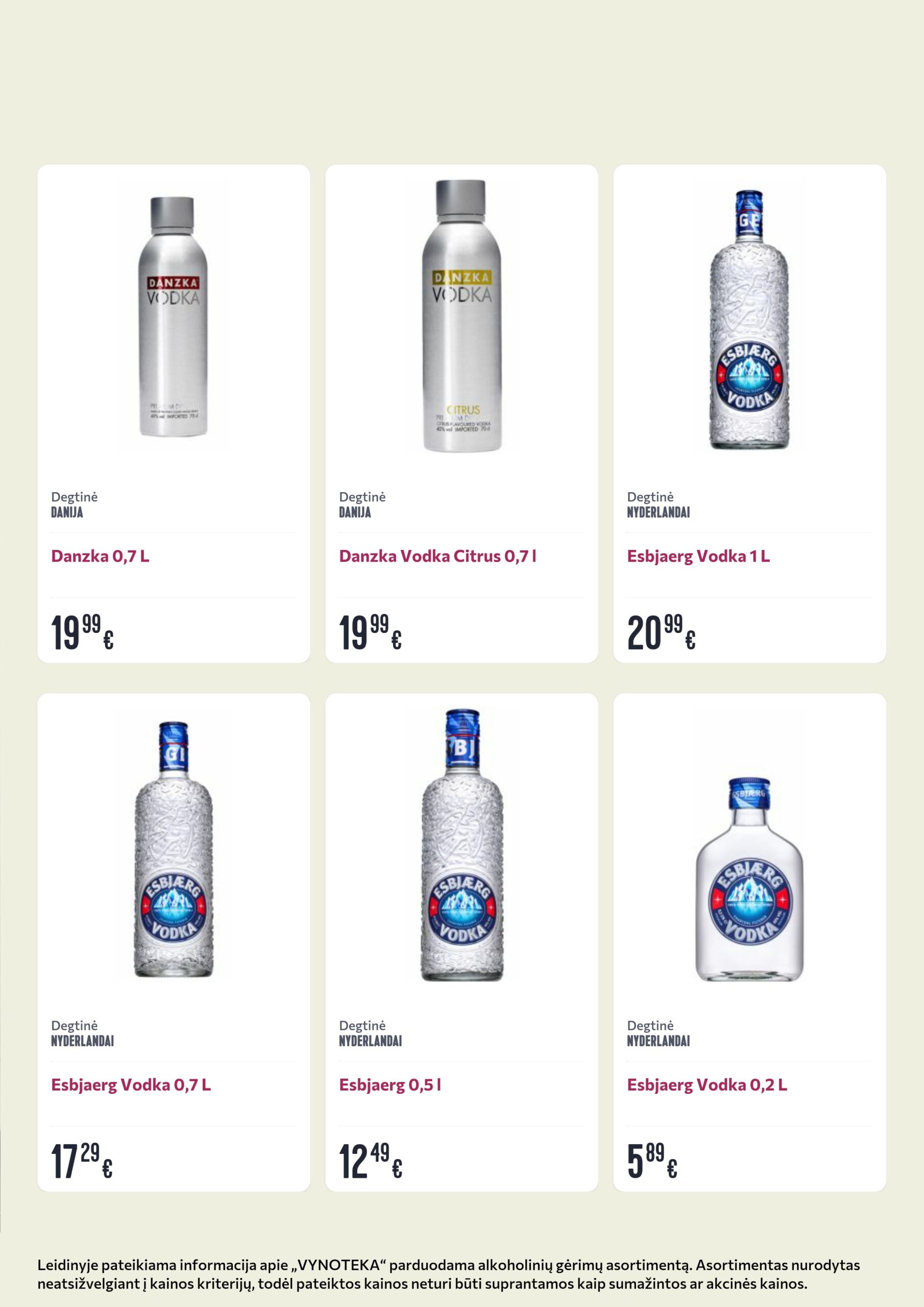 Vynoteka leidinys (gėrimų) – 21 psl.