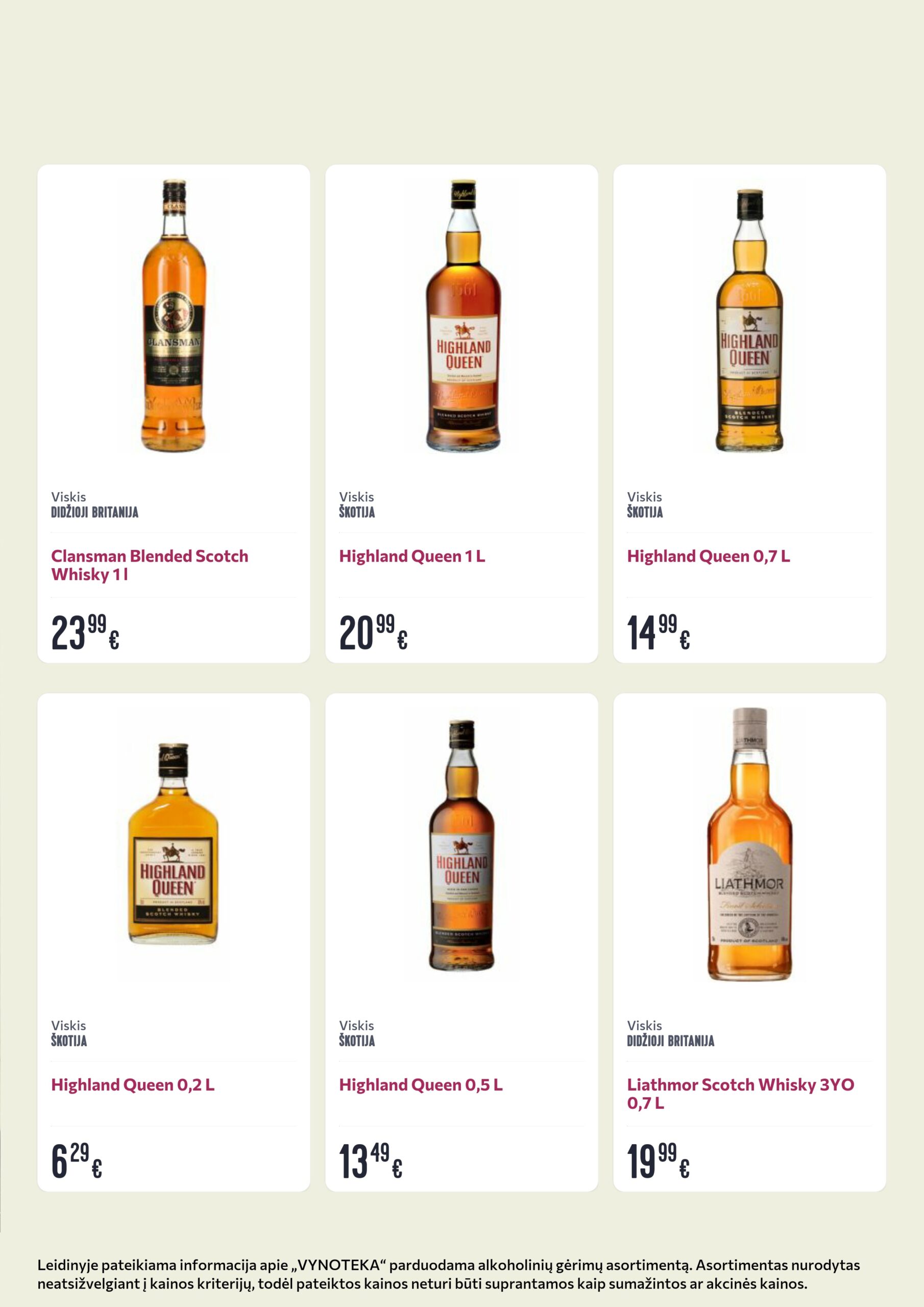 Vynoteka leidinys (gėrimų) – 18 psl.