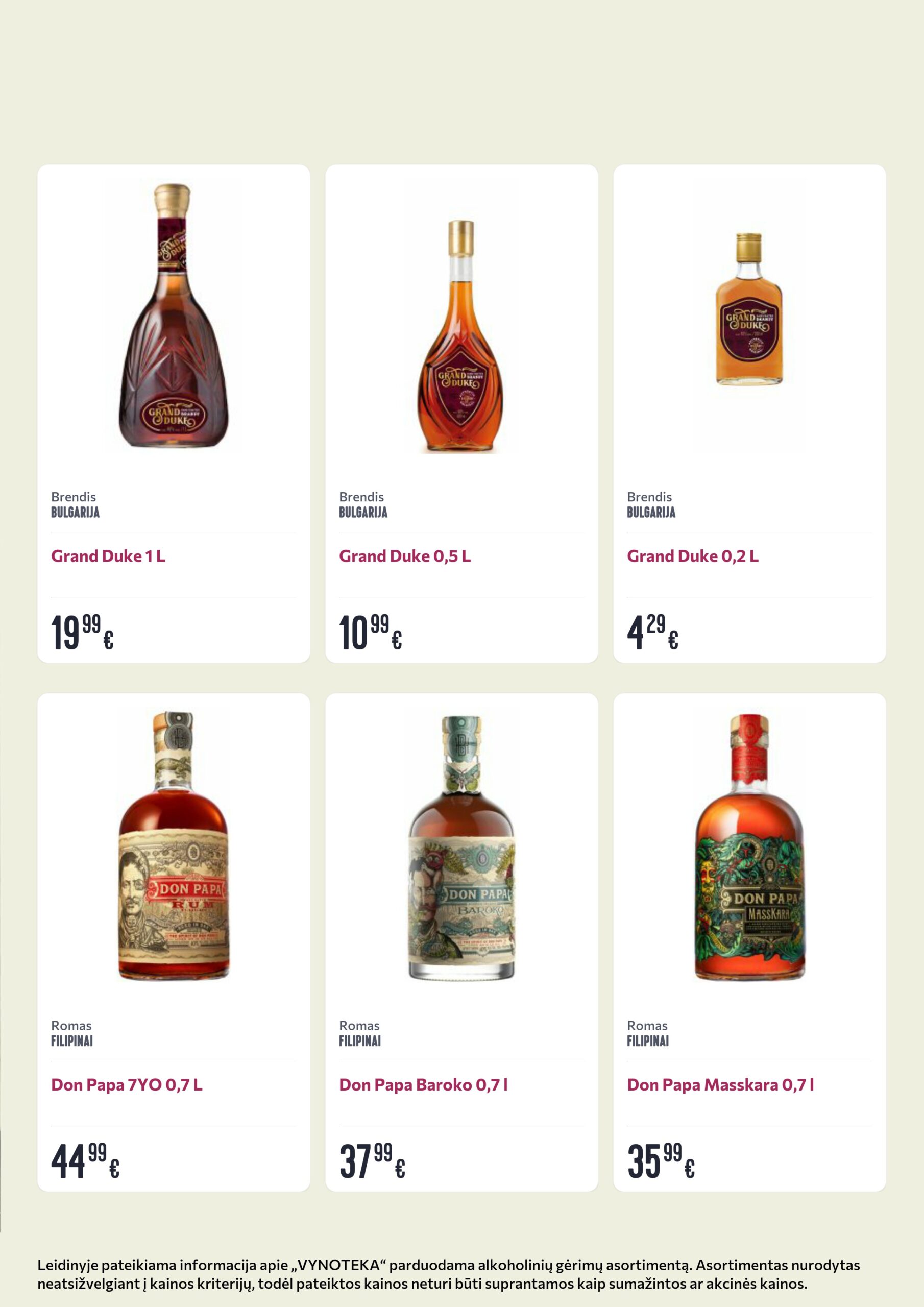 Vynoteka leidinys (gėrimų) – 14 psl.
