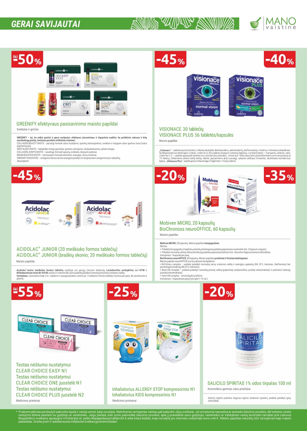 Mano vaistinė leidinys – 7 psl.