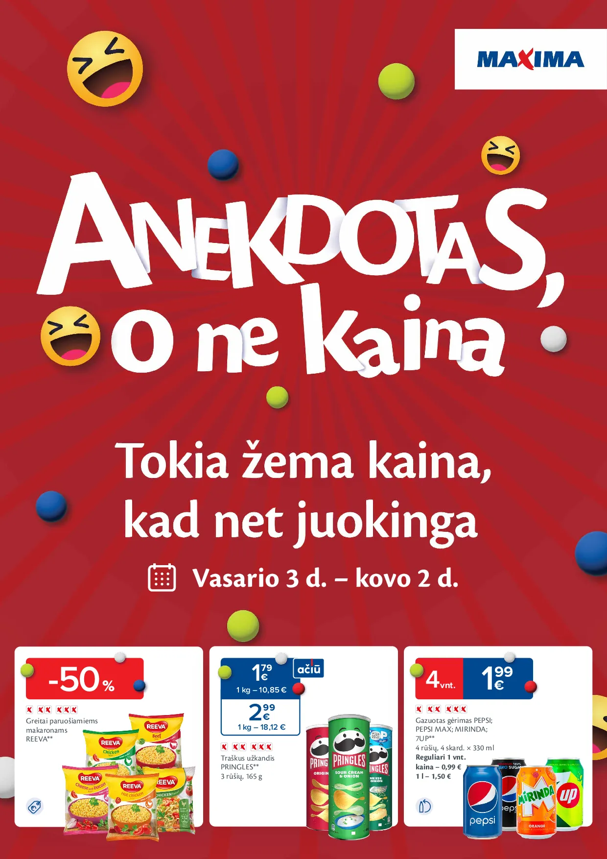 Maxima anekdotas, o ne kaina – 1 psl.