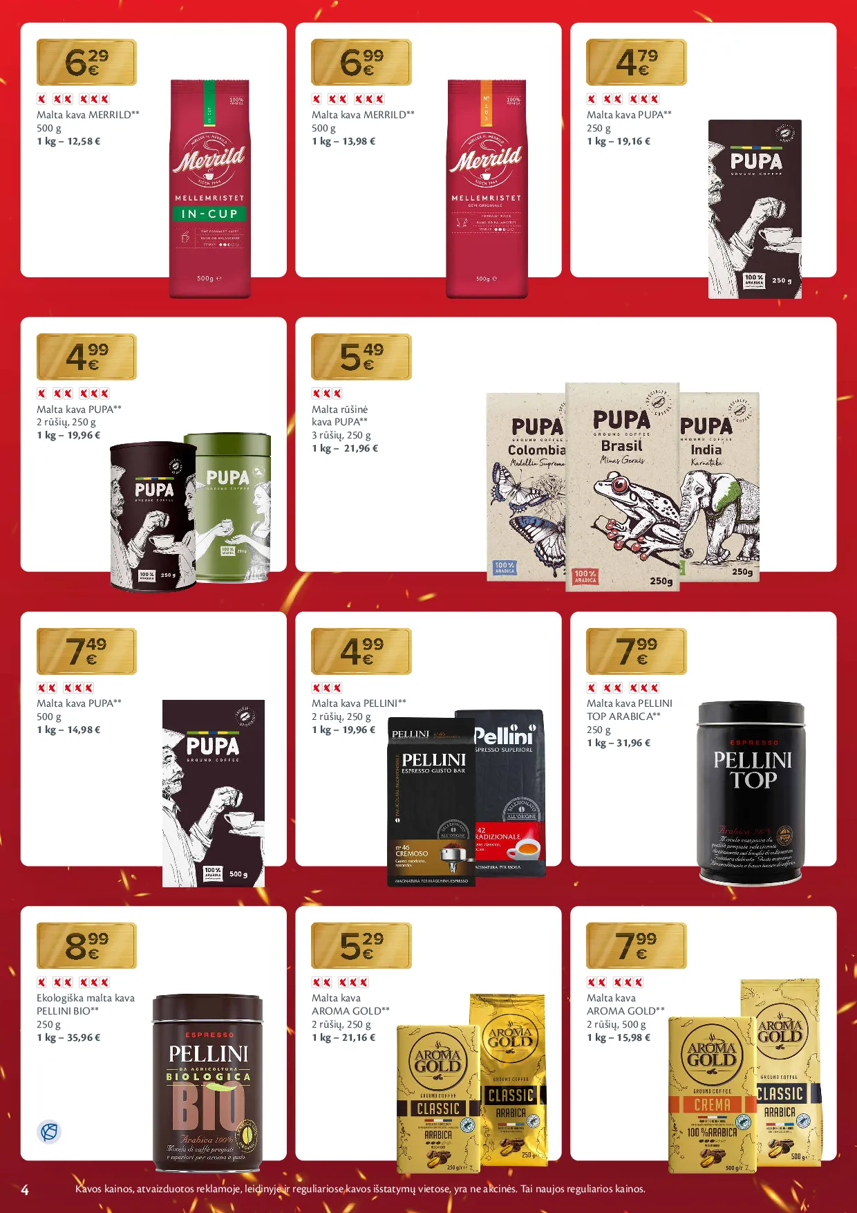 Nukalta kaina – visada kaip per akciją – 4 psl.