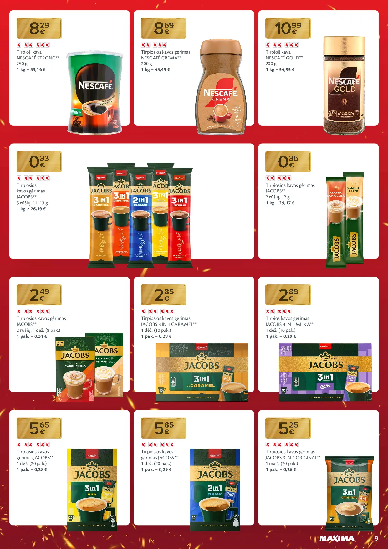 Nukalta kaina – visada kaip per akciją – 9 psl.