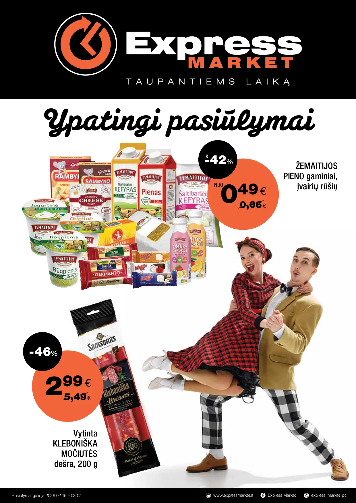 Express Market leidinys – 1 psl.