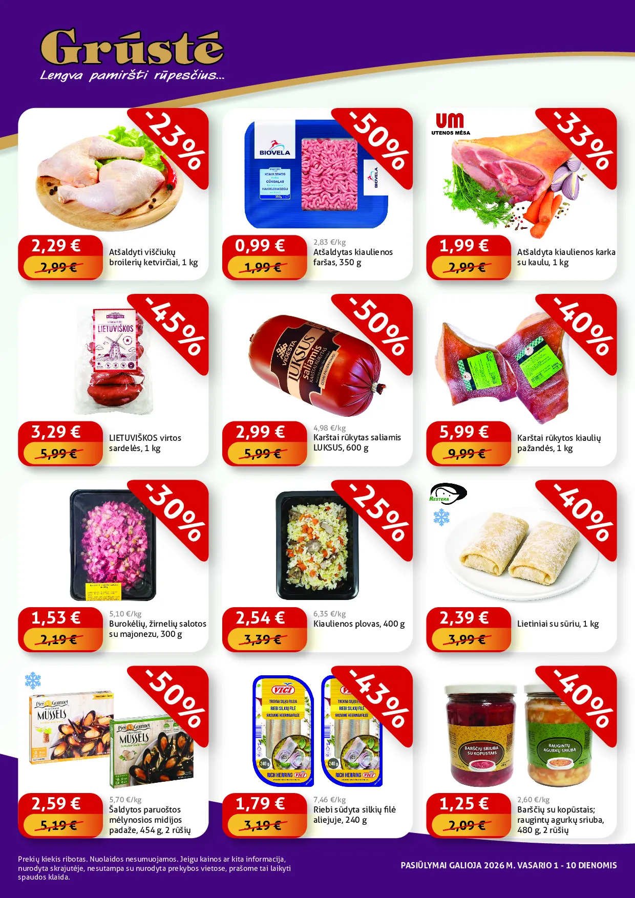 Grūstė pigiau nerasi – 2 psl.