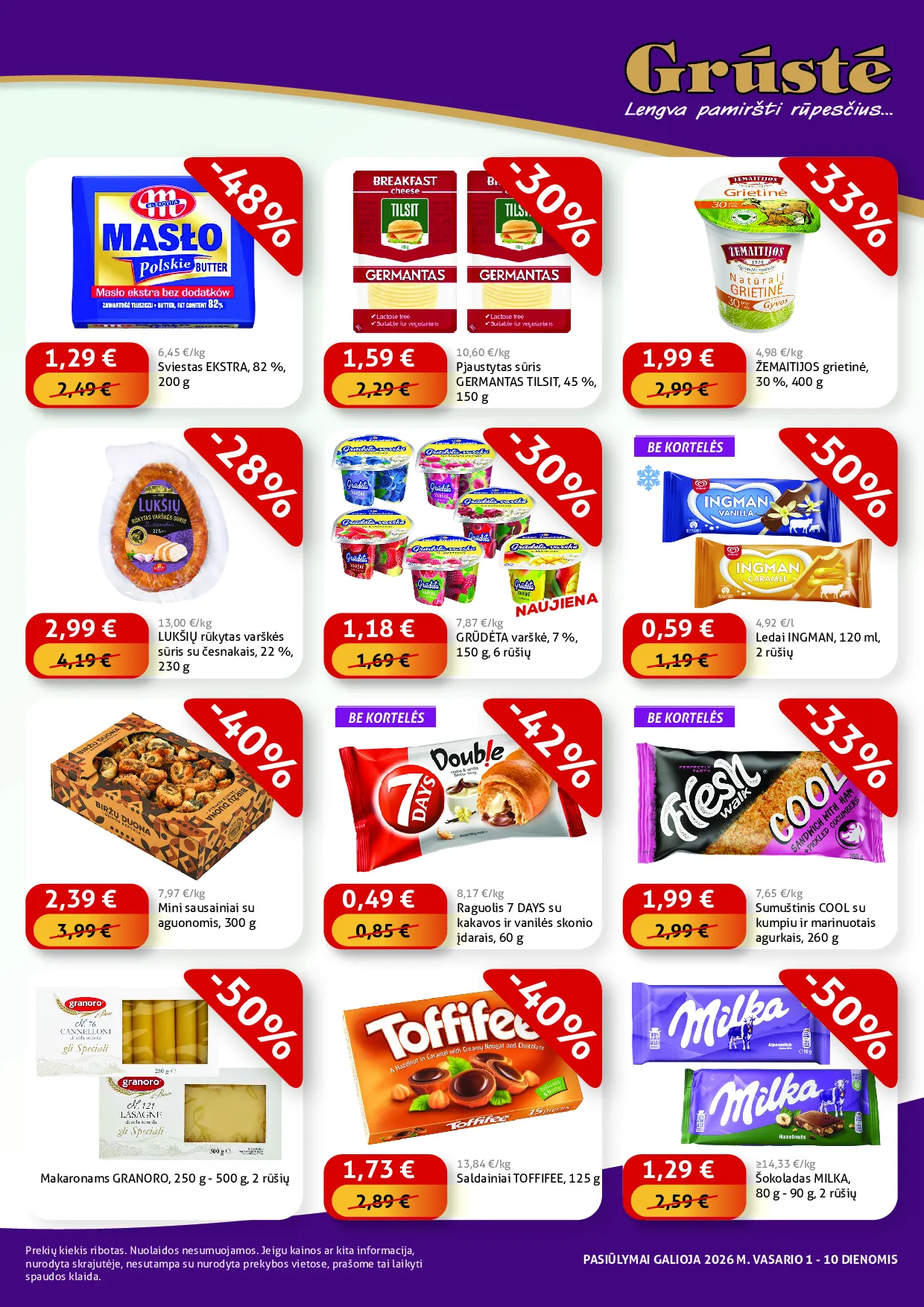 Grūstė pigiau nerasi – 3 psl.