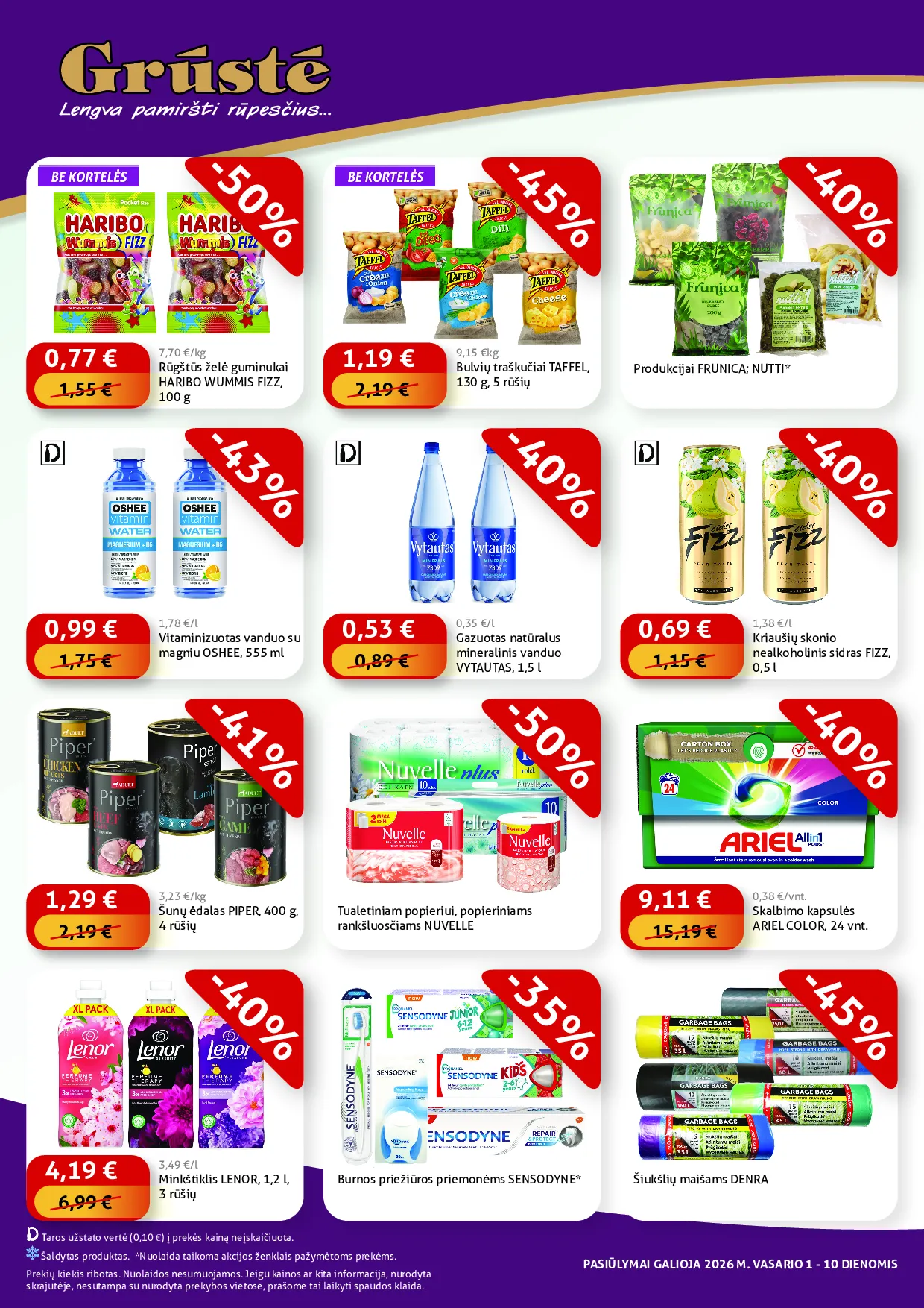 Grūstė pigiau nerasi – 4 psl.