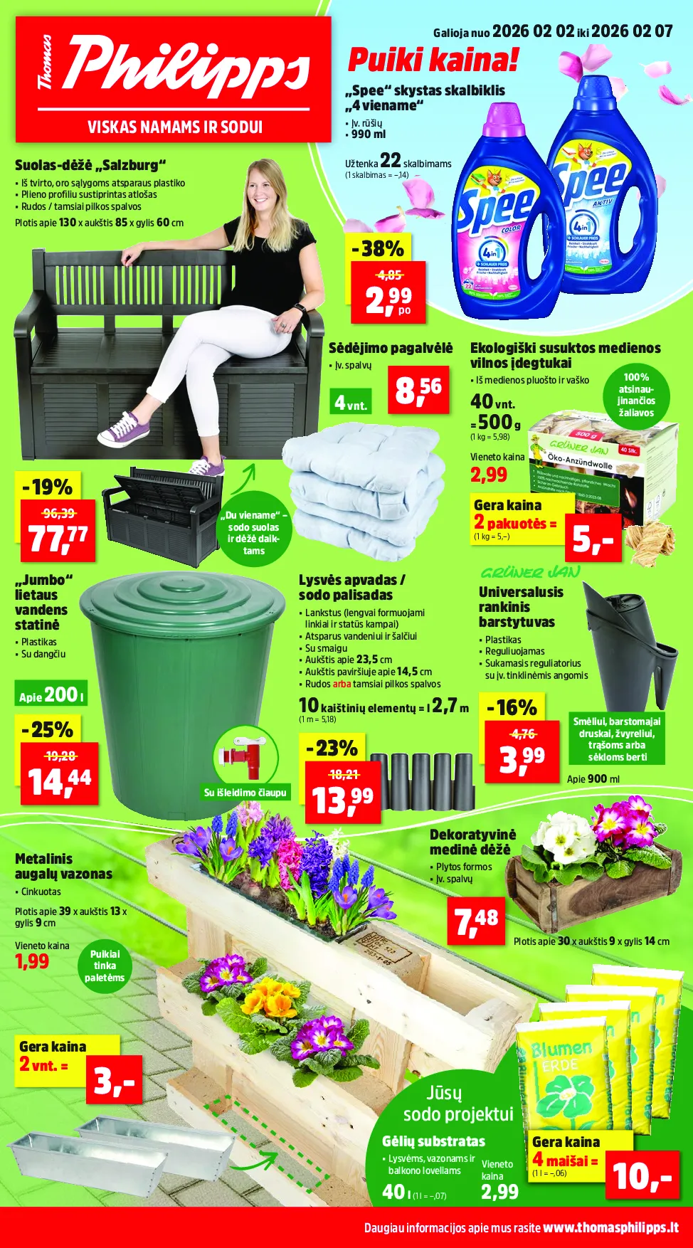 Thomas philipps akcijų leidinys – 1 psl.