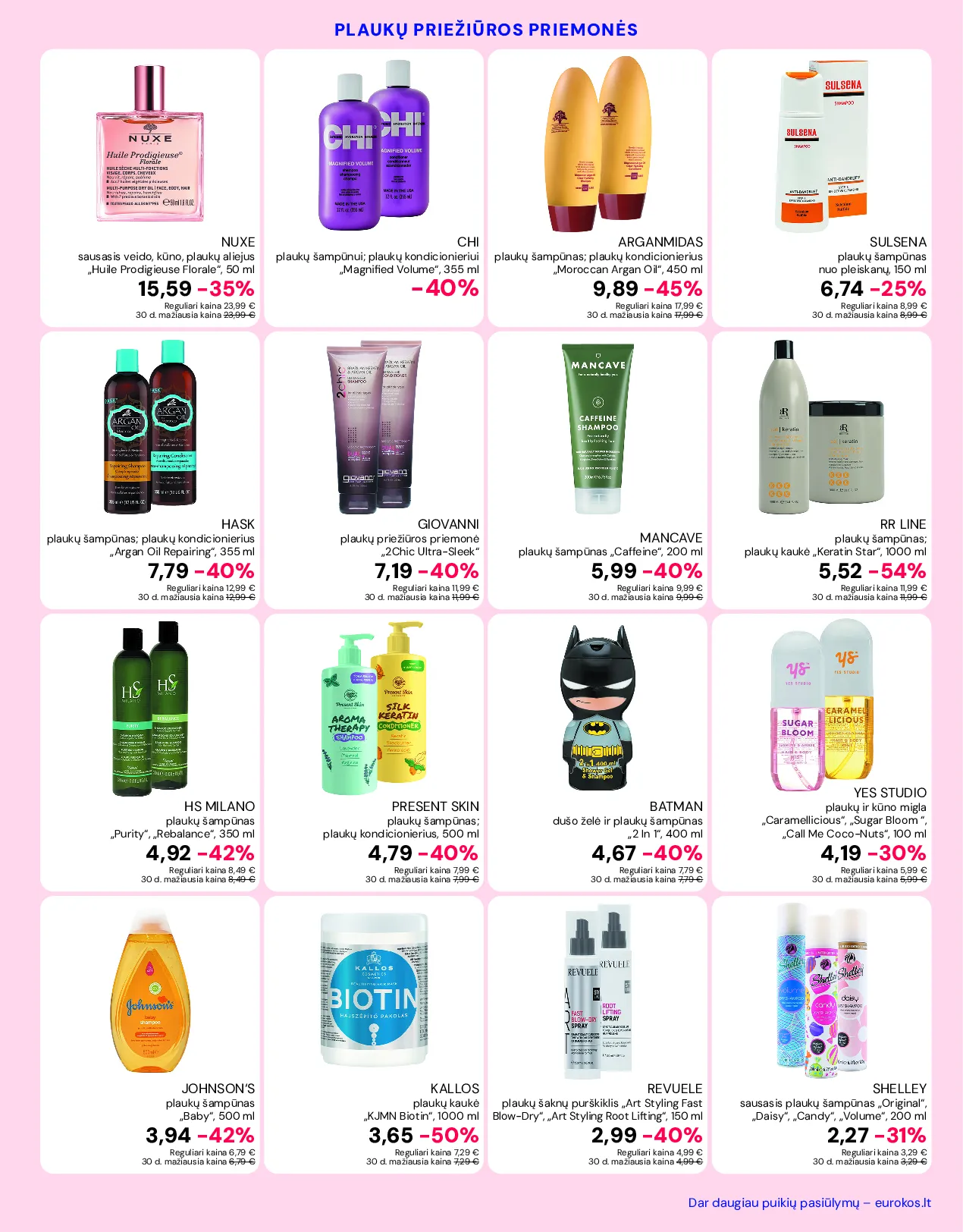 Eurokos akcijų leidinys – 11 psl.