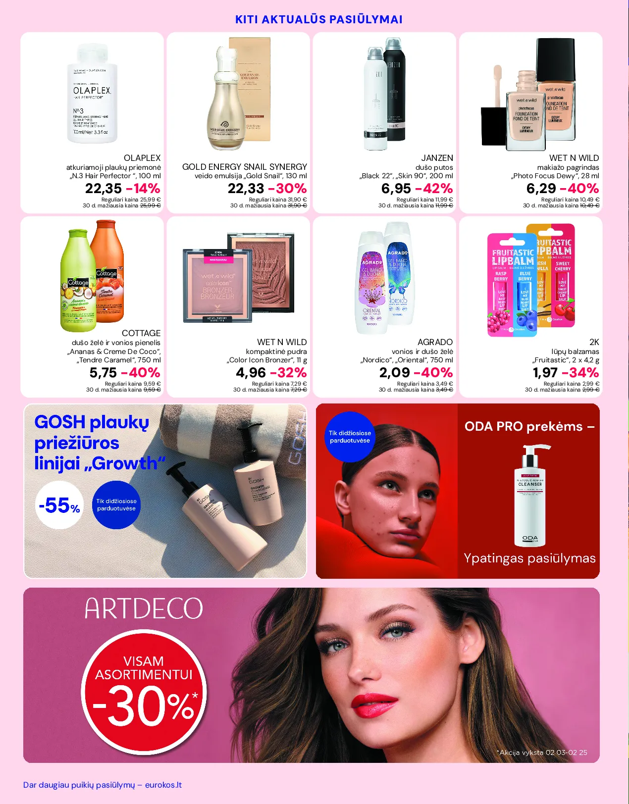 Eurokos akcijų leidinys – 18 psl.