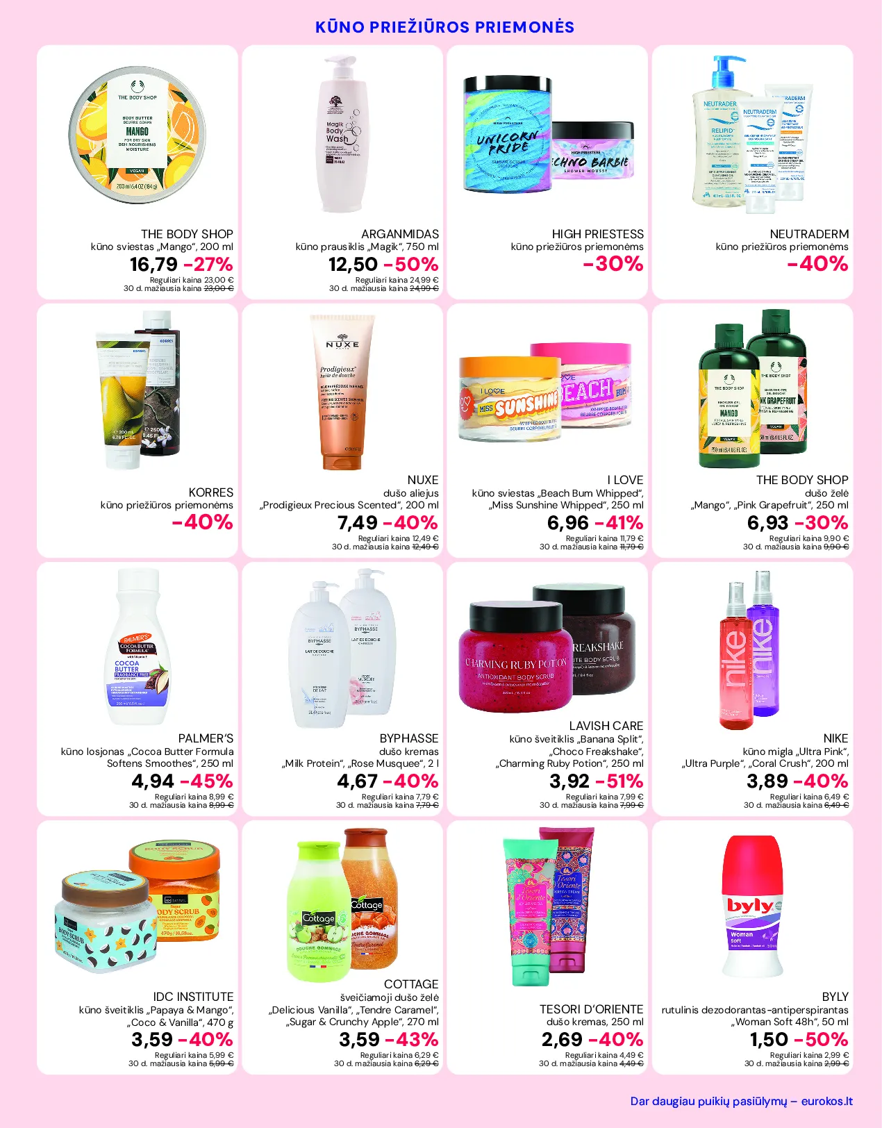 Eurokos akcijų leidinys – 9 psl.