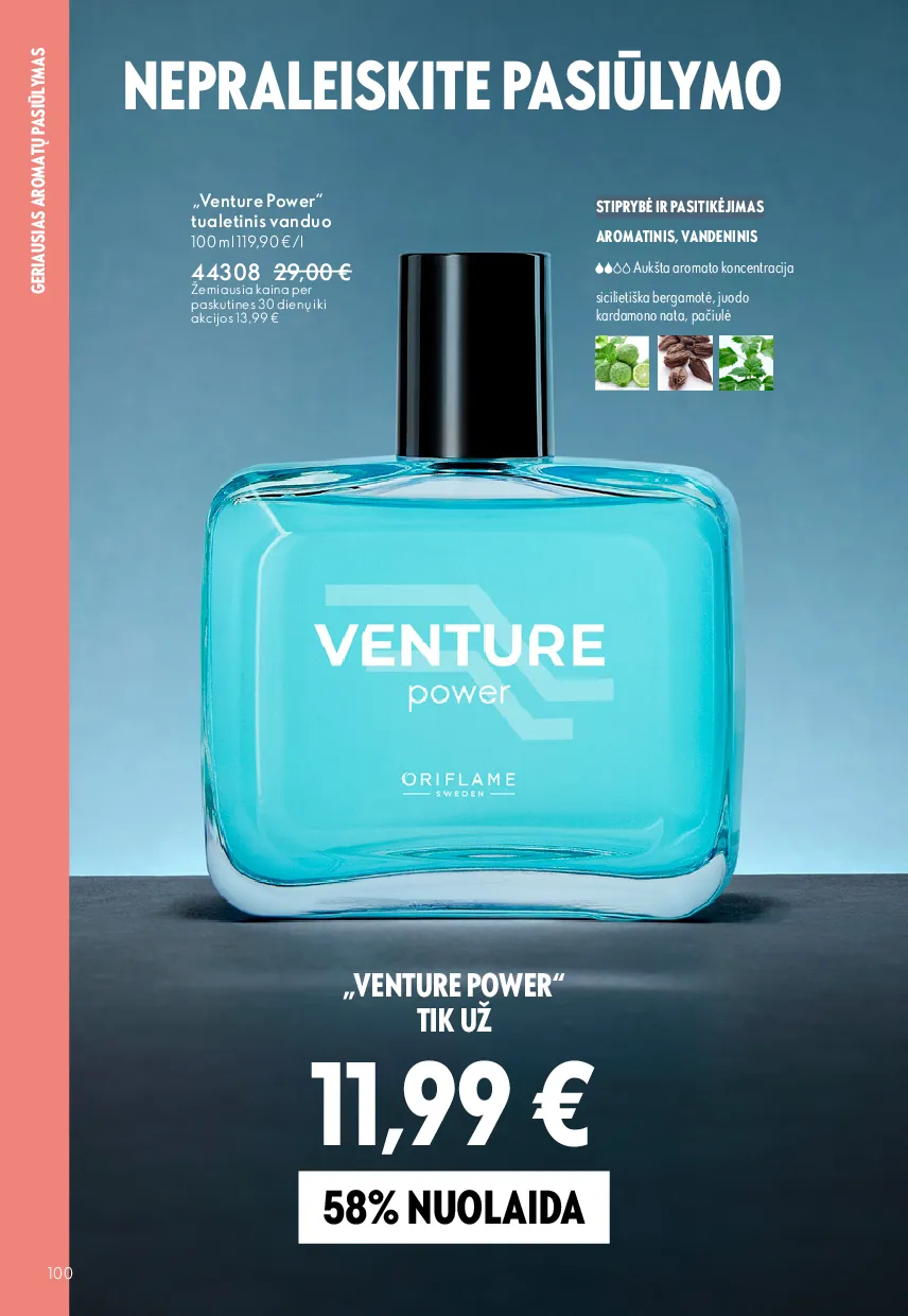 Oriflame katalogas – 100 psl.