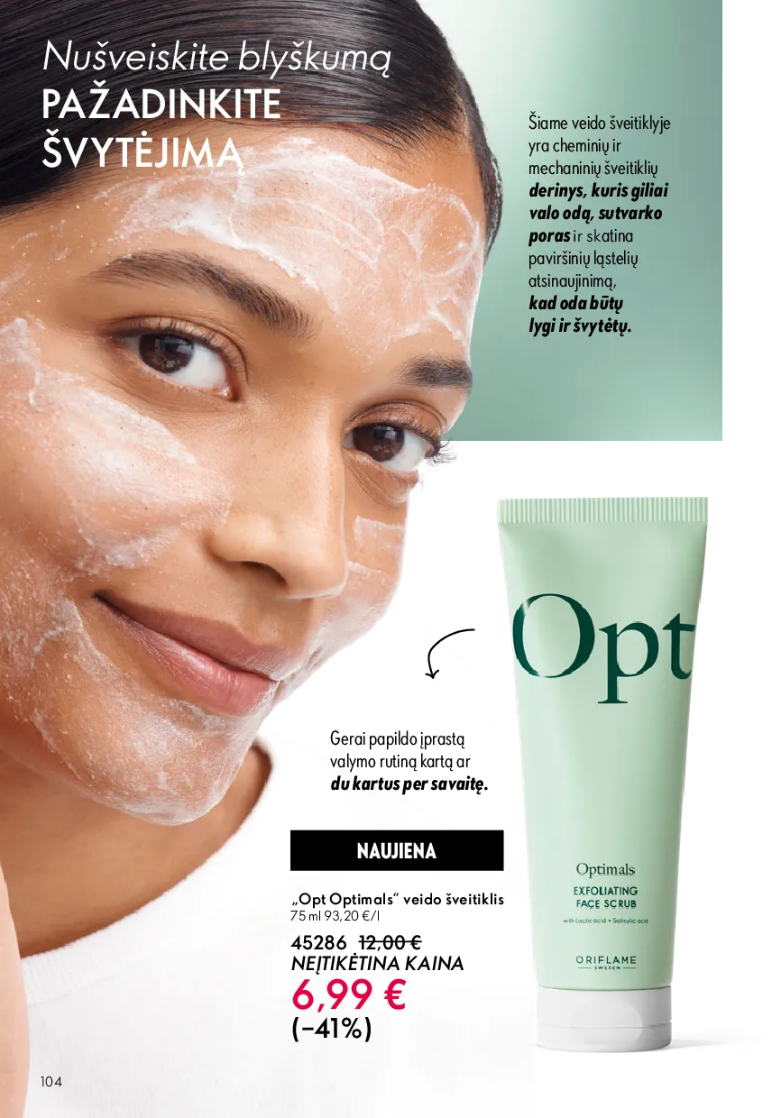 Oriflame katalogas – 104 psl.