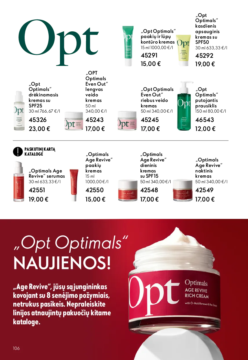 Oriflame katalogas – 106 psl.