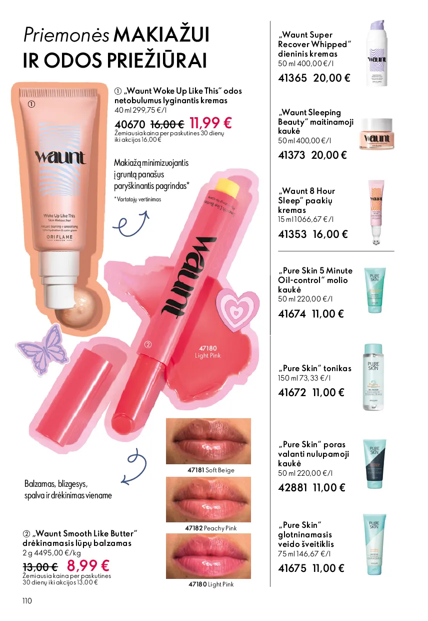 Oriflame katalogas – 110 psl.