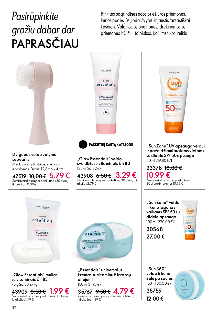 Oriflame katalogas – 112 psl.