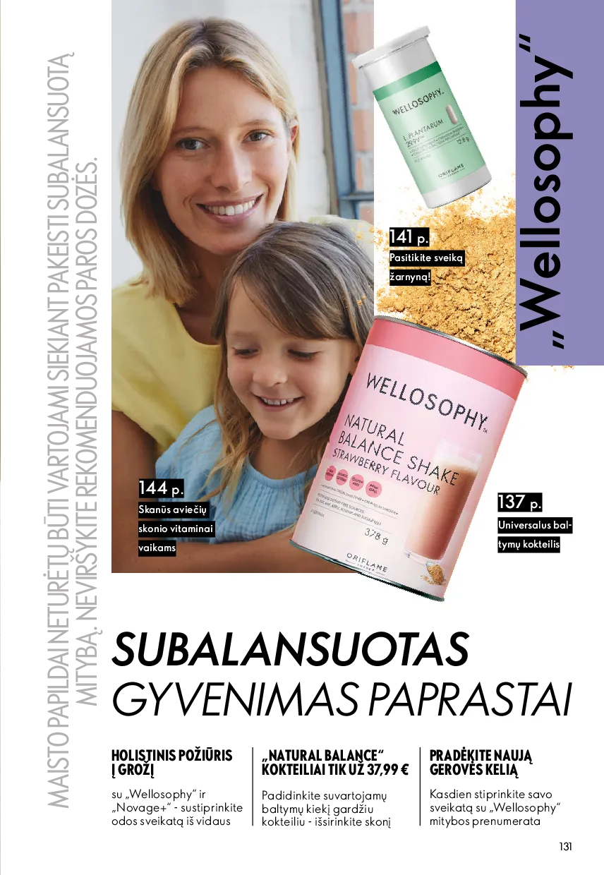 Oriflame katalogas – 131 psl.