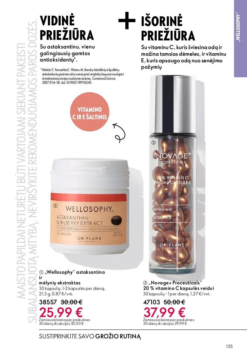 Oriflame katalogas – 135 psl.