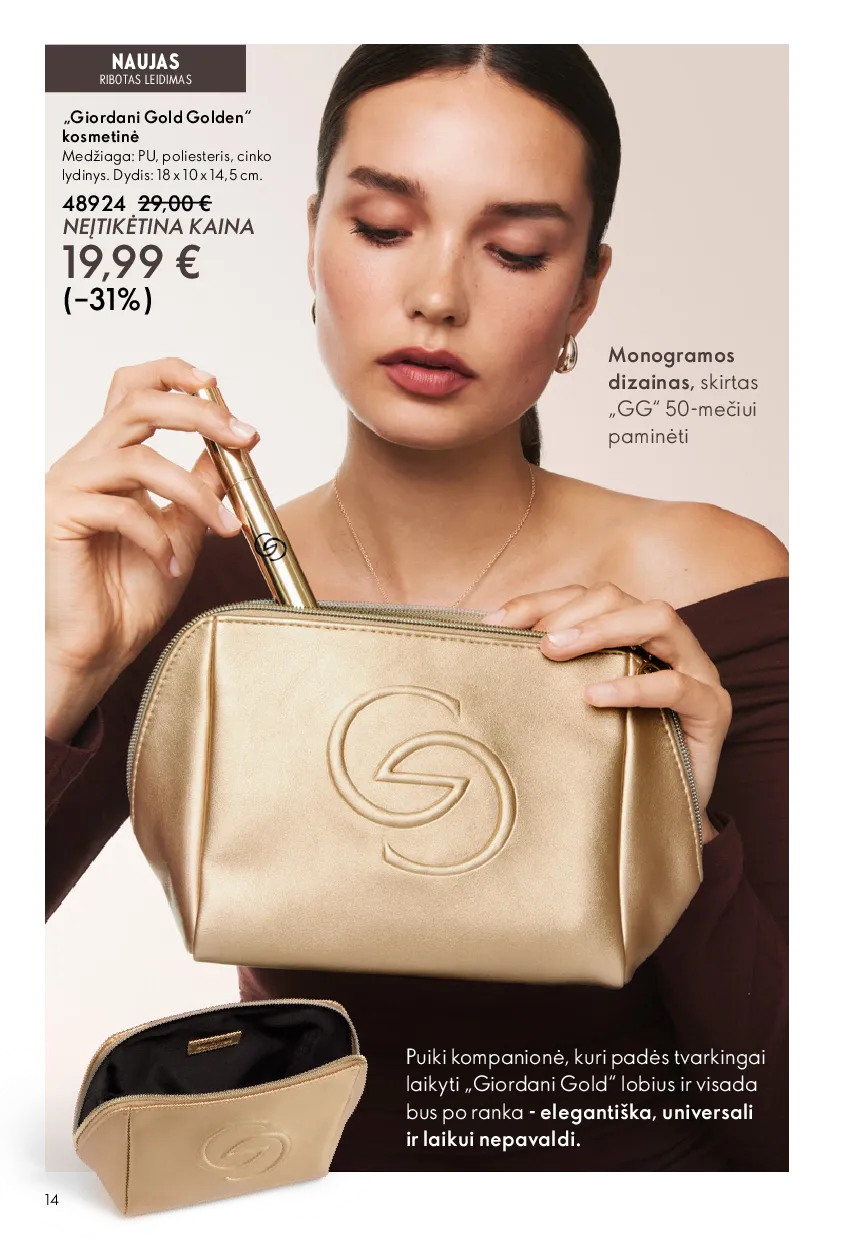 Oriflame katalogas – 14 psl.