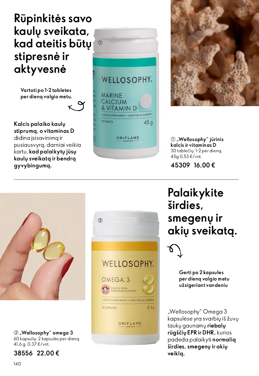 Oriflame katalogas – 140 psl.