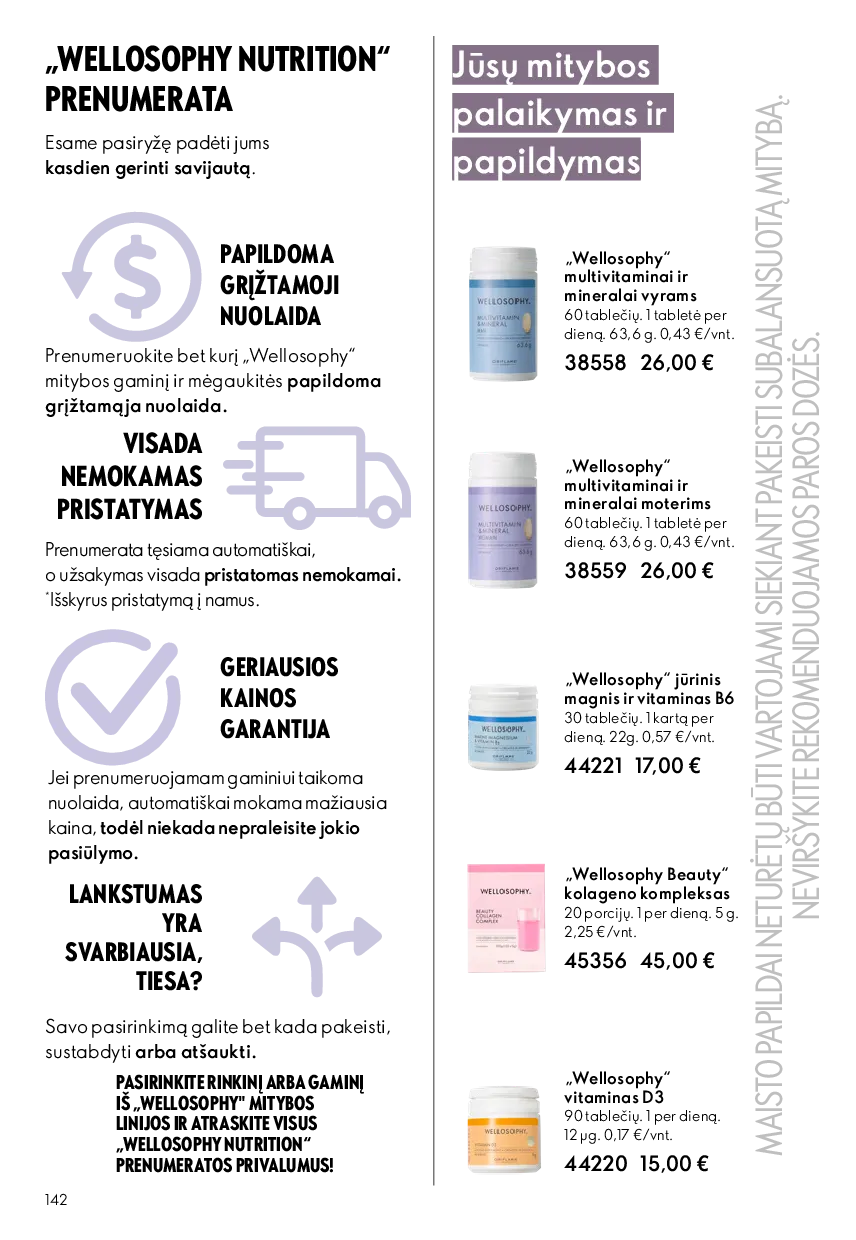 Oriflame katalogas – 142 psl.