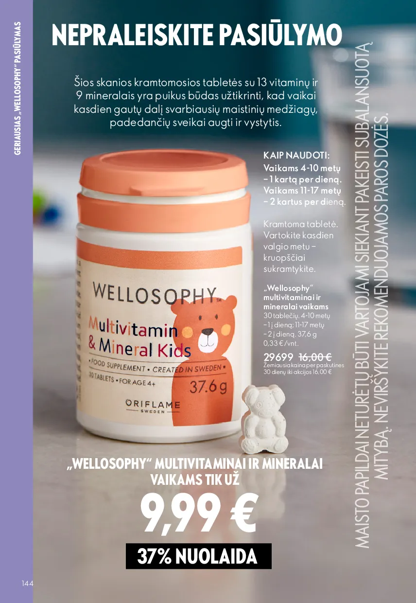 Oriflame katalogas – 144 psl.