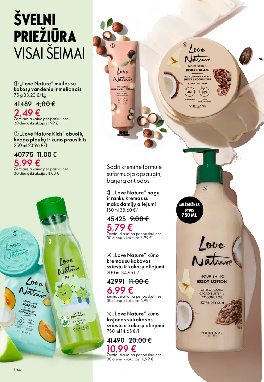 Oriflame katalogas – 154 psl.