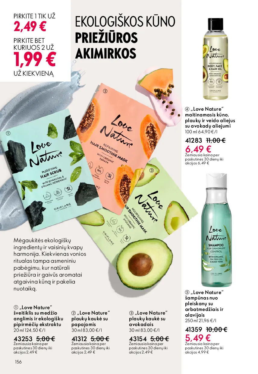 Oriflame katalogas – 156 psl.