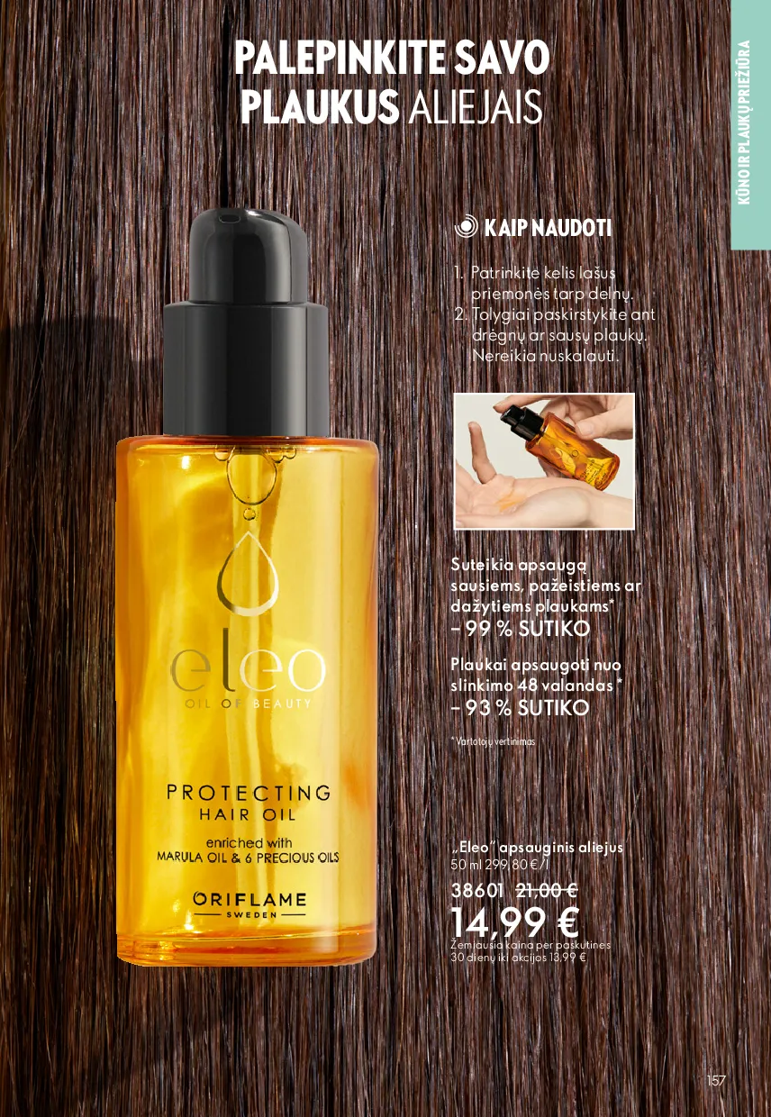 Oriflame katalogas – 157 psl.