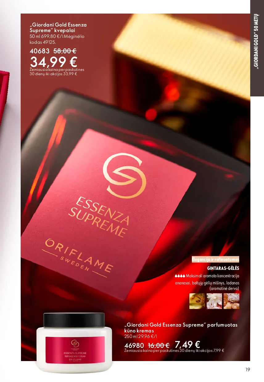 Oriflame katalogas – 19 psl.