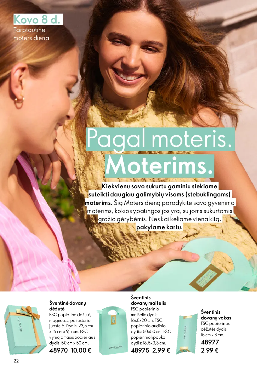 Oriflame katalogas – 22 psl.