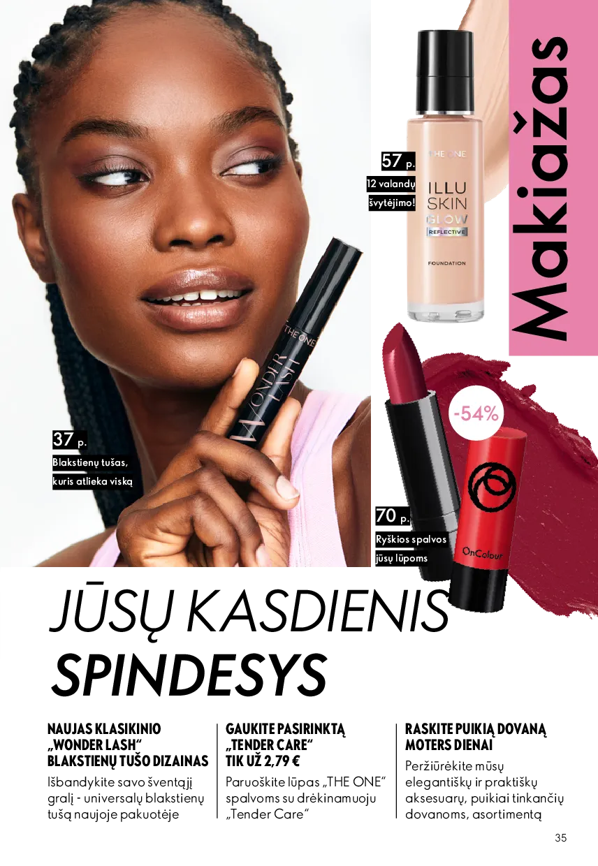 Oriflame katalogas – 35 psl.