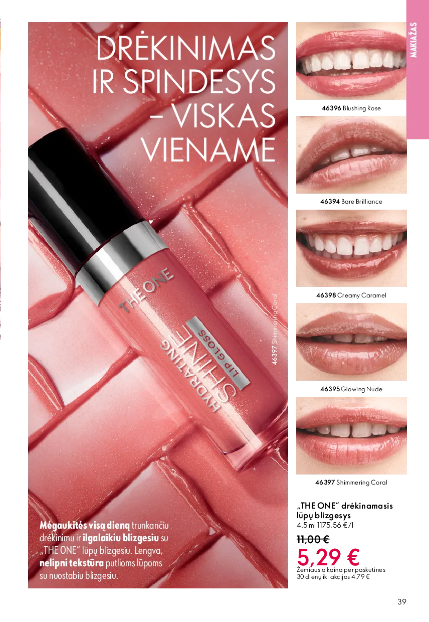 Oriflame katalogas – 39 psl.