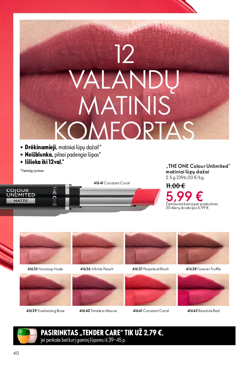Oriflame katalogas – 40 psl.