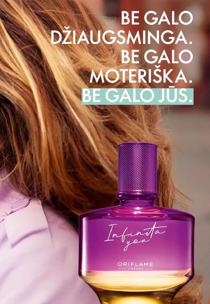 Oriflame katalogas – 5 psl.