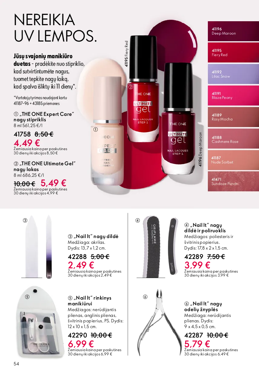 Oriflame katalogas – 54 psl.