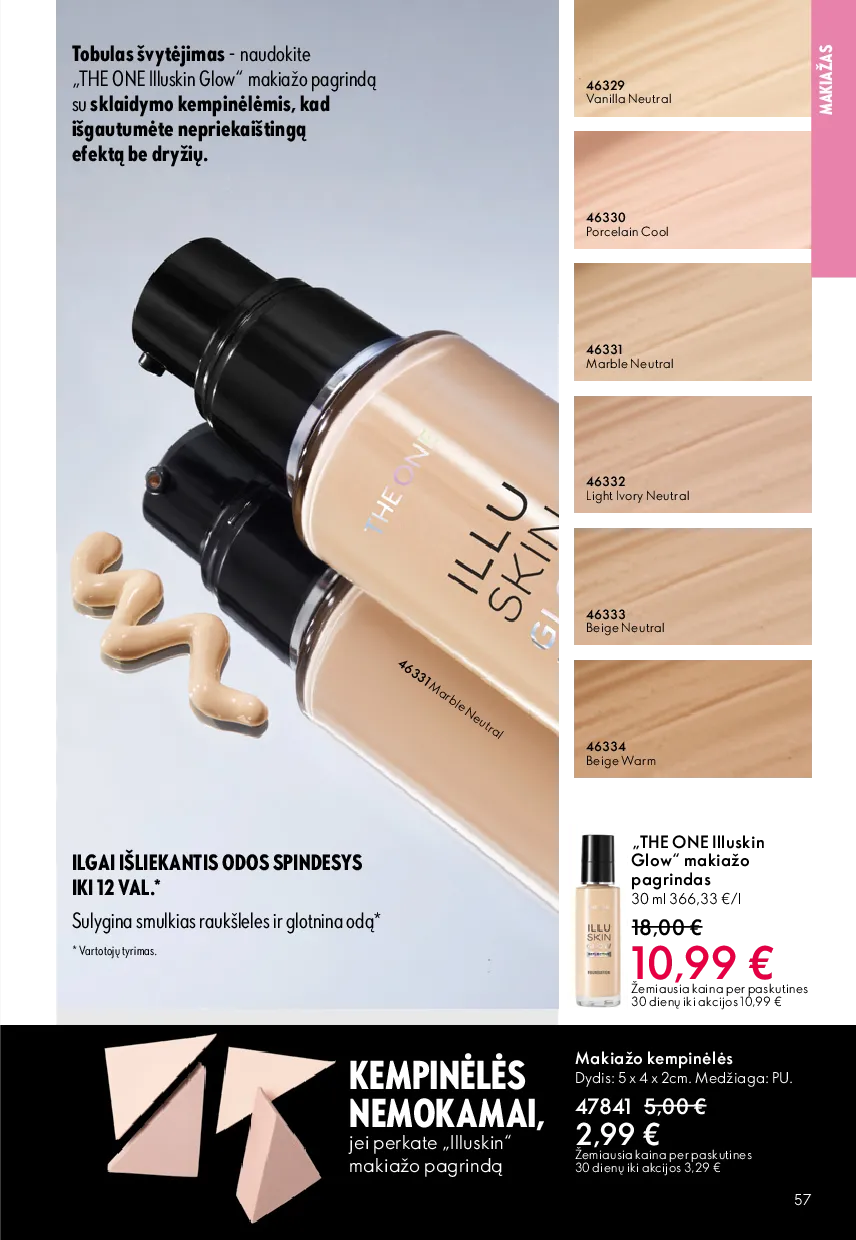 Oriflame katalogas – 57 psl.