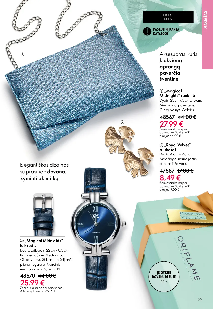 Oriflame katalogas – 65 psl.