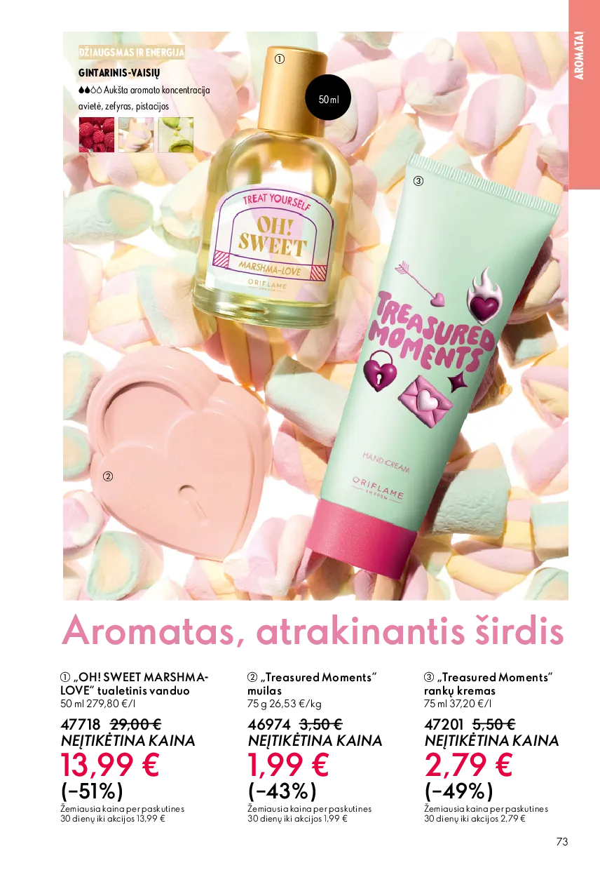 Oriflame katalogas – 73 psl.