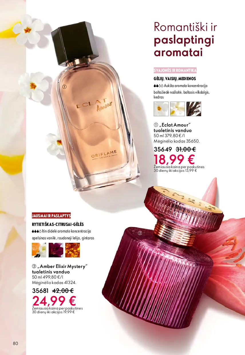 Oriflame katalogas – 80 psl.