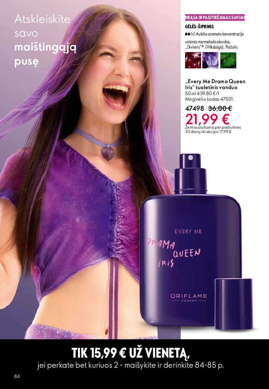 Oriflame katalogas – 84 psl.