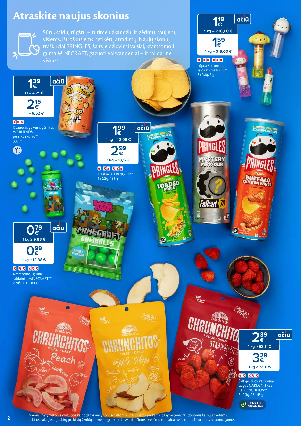 Maxima saldumynų ir užkandžių mėnuo – 2 psl.